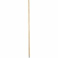 Unisan 60" Lie-Flat Screw-In Lacquered Wood Mop Handle, Natural - UNS834 UNS 834